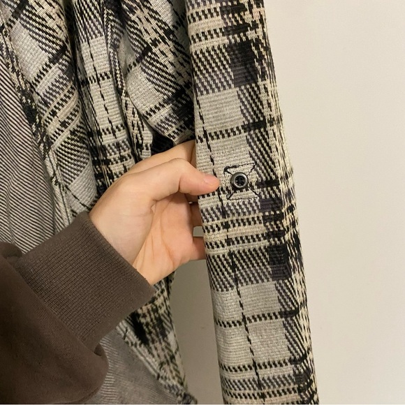 Torrid Plaid Open Front Cardigan Sweater size 4X - Picture 5 of 9